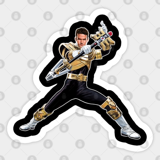 GOLD RANGER POWER! Sticker by BigMike